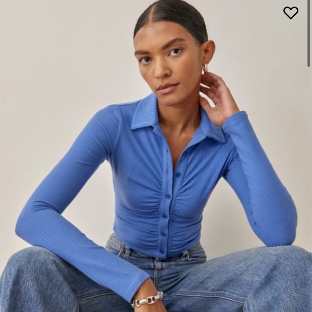 NWT Reformation Elin Knit Top